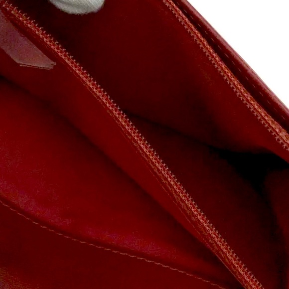 AUTH CHANEL Camellia CC Logo Leather Long Bifold Wallet - Picture 7 of 7